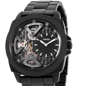 Fossil Privateer Black Dial Stainless Steel BQ2210